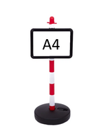 UNSERE HAUSMARKE A4 Halter für Kettenpfosten