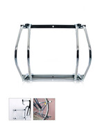 BICICLETA Fahrradständer Wand 2 Fahrräder