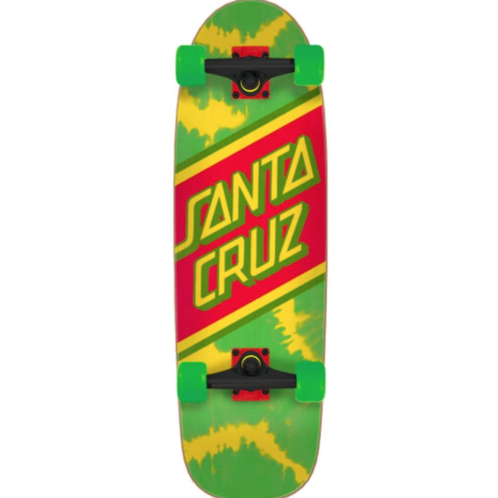 Santa Cruz RASTA TIE DYE 8,79 - Cruiser complet - SANTA CRUZ