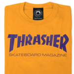 Thrasher THRASHER SKATE MAGASINE - Tshirt JAUNE