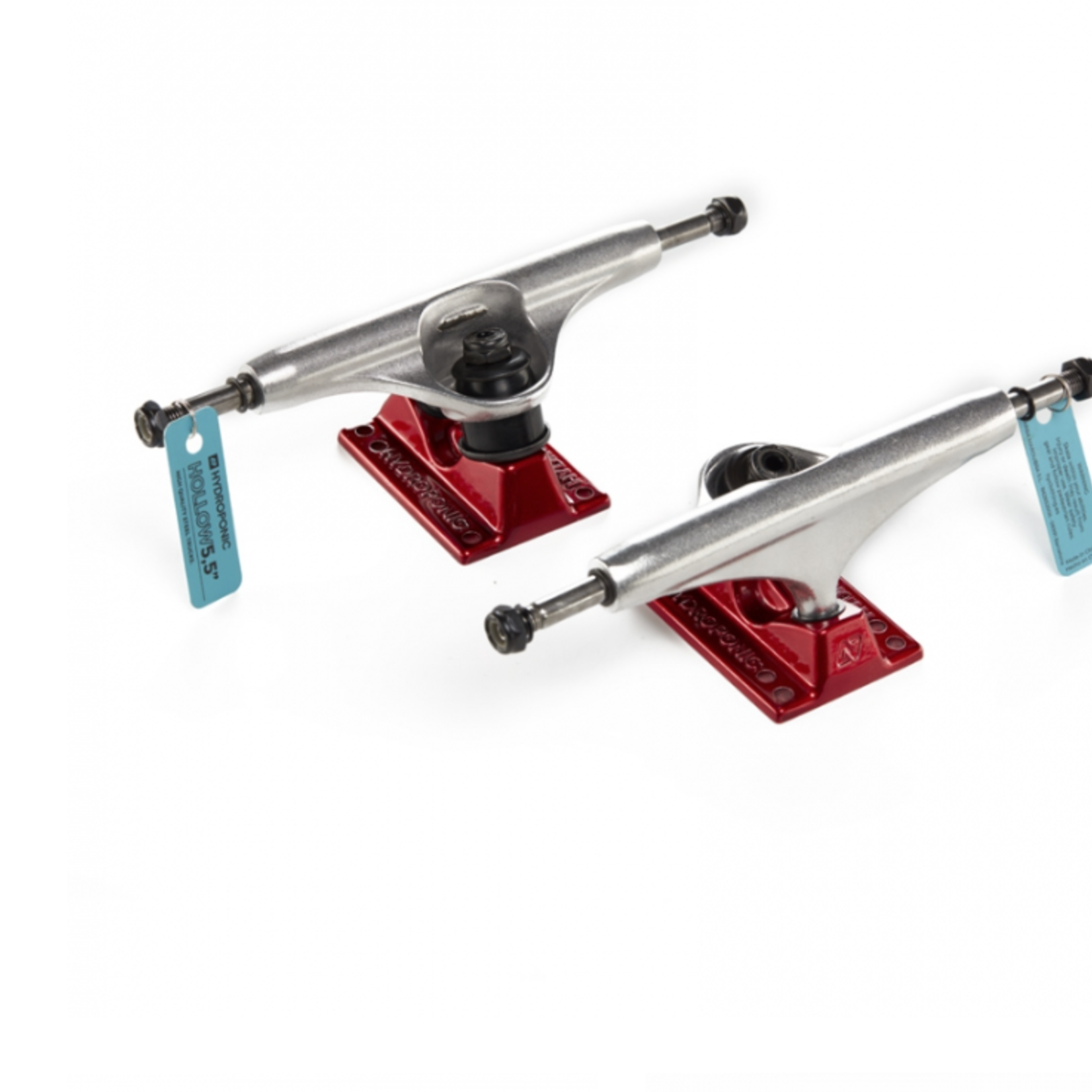 SKATE TRUCK HOLLOW SET - 03 Iron / Red 5.5" - Truck - HYDROPONIC