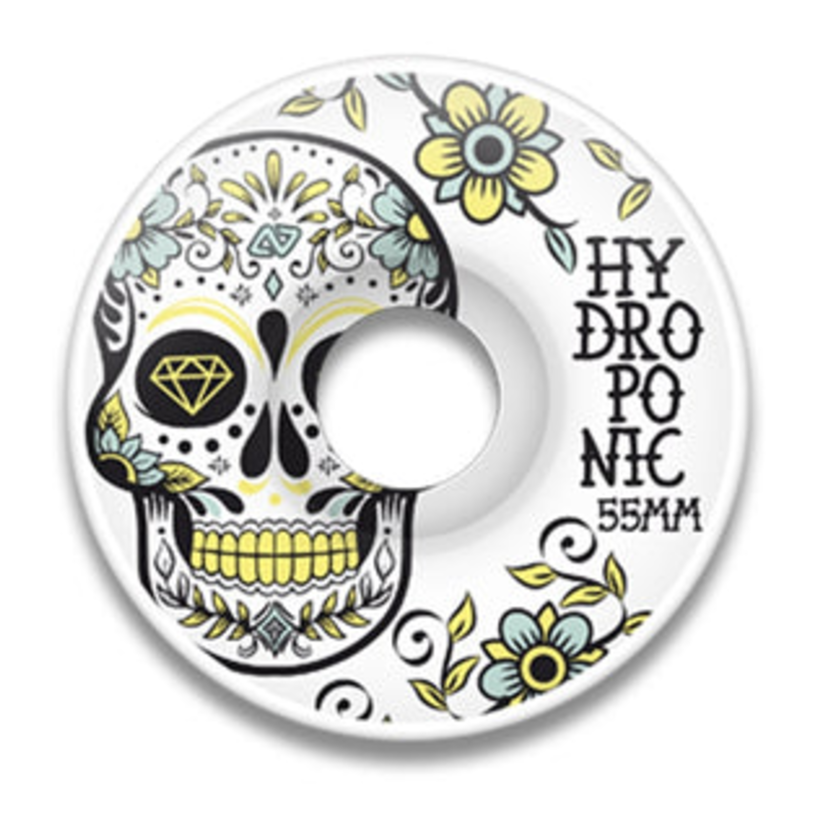 MEXICAN SKULL Yellow 55' - Roue - HYDROPONIC