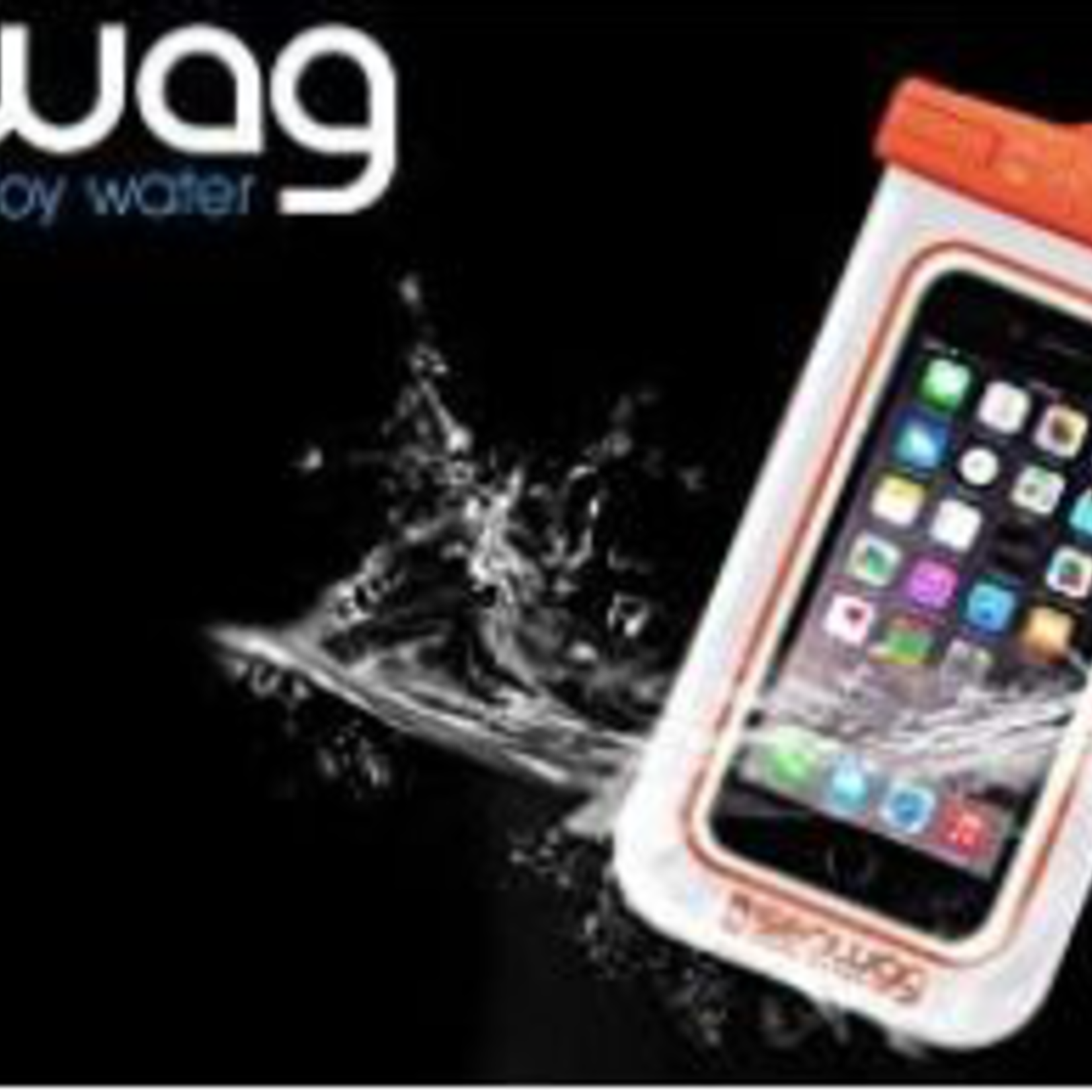 Seawag WATERPROOF CASE FR SMARPHONE WHITE & Orange - SEAWAG