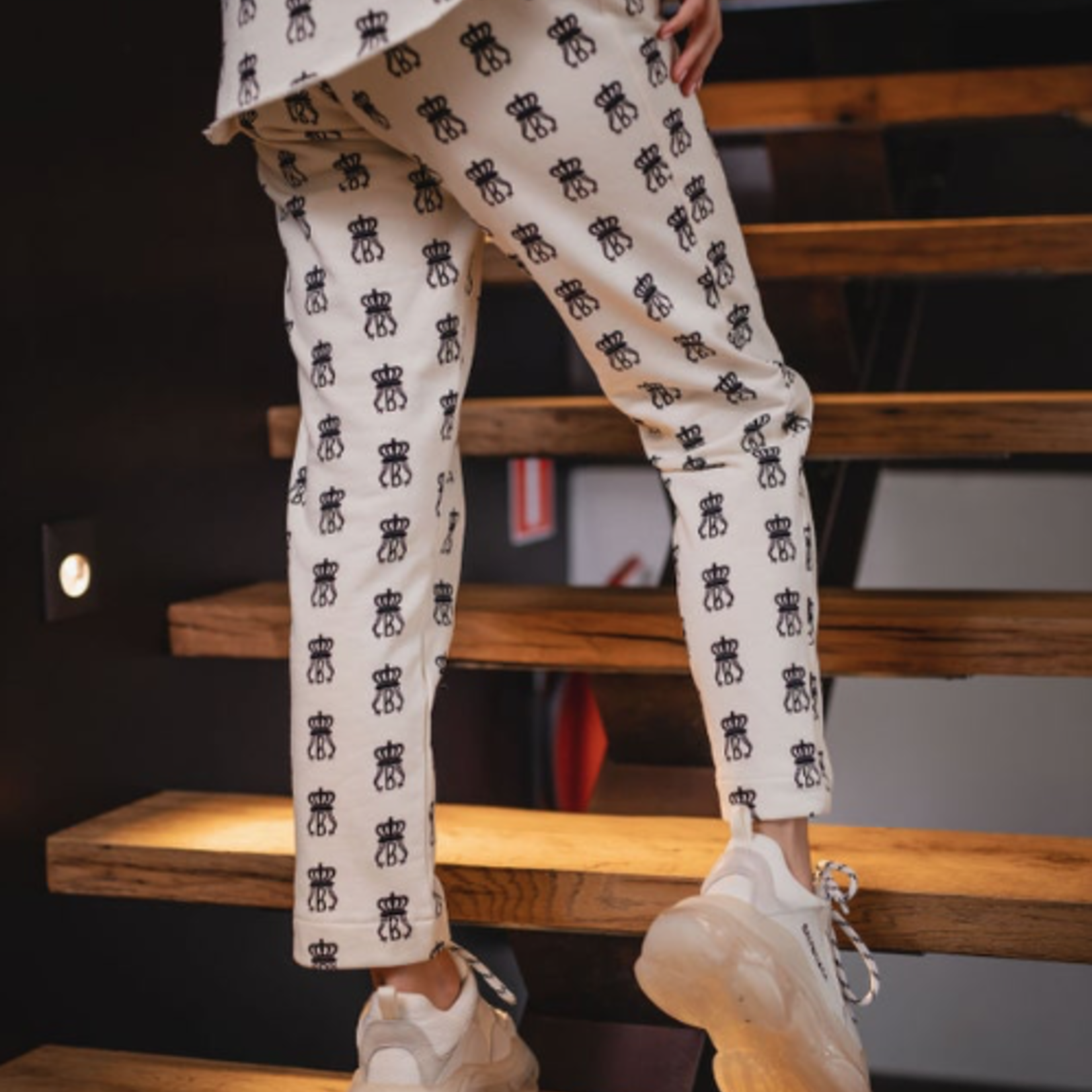 Pantalon Jogging Monogramme - Les BLONDINETTES