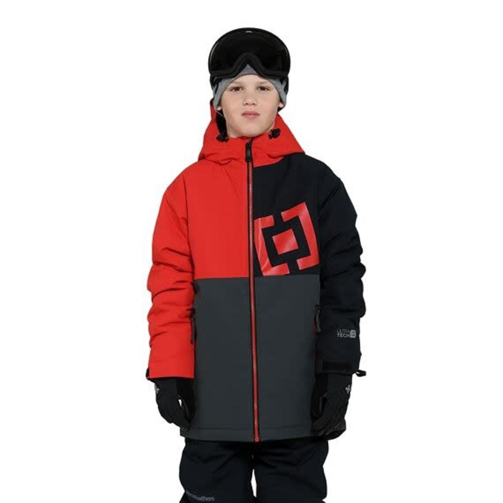 Horsefeathers DAMIEN YOUTH JACKET (lava red) - Veste snow - HORSEFEATHERS
