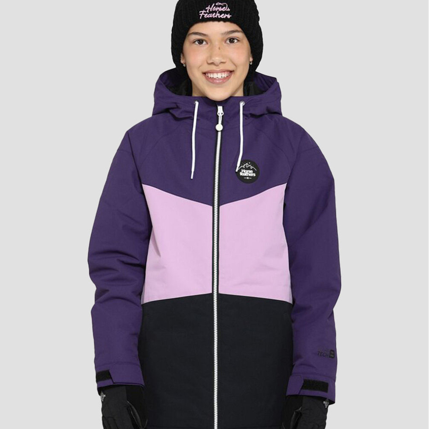 Horsefeathers SADDIE YOUTH JACKET (violet) - Veste snow enfant - HORSEFEATHERS