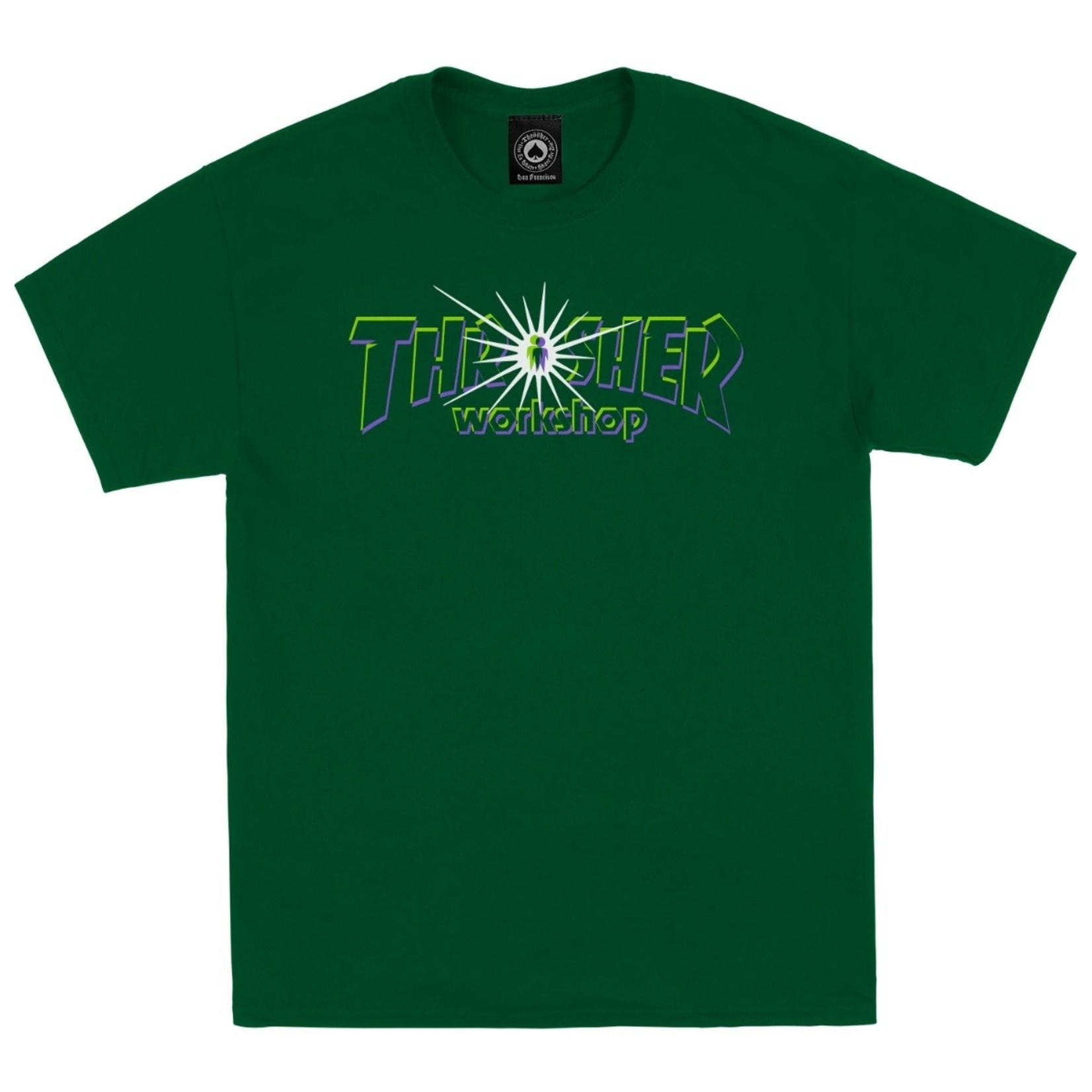 Thrasher AWS NOVA FOREST GREEN - T-shirt - THRASHER