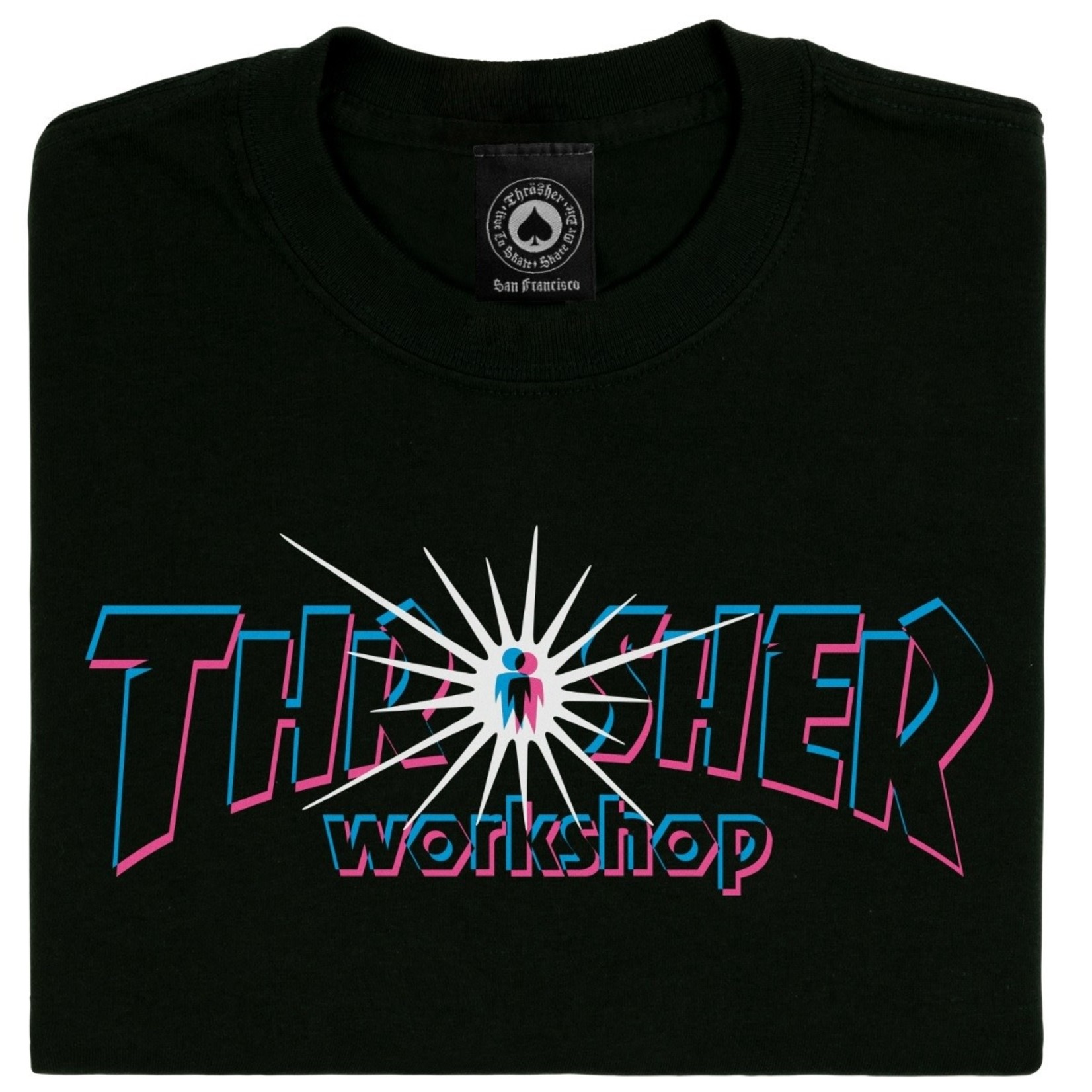 Thrasher AWS NOVA BLACK - T-shirt - THRASHER