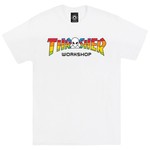 Thrasher AWS SPECTRUM WHITE - T-shirt - THRASHER