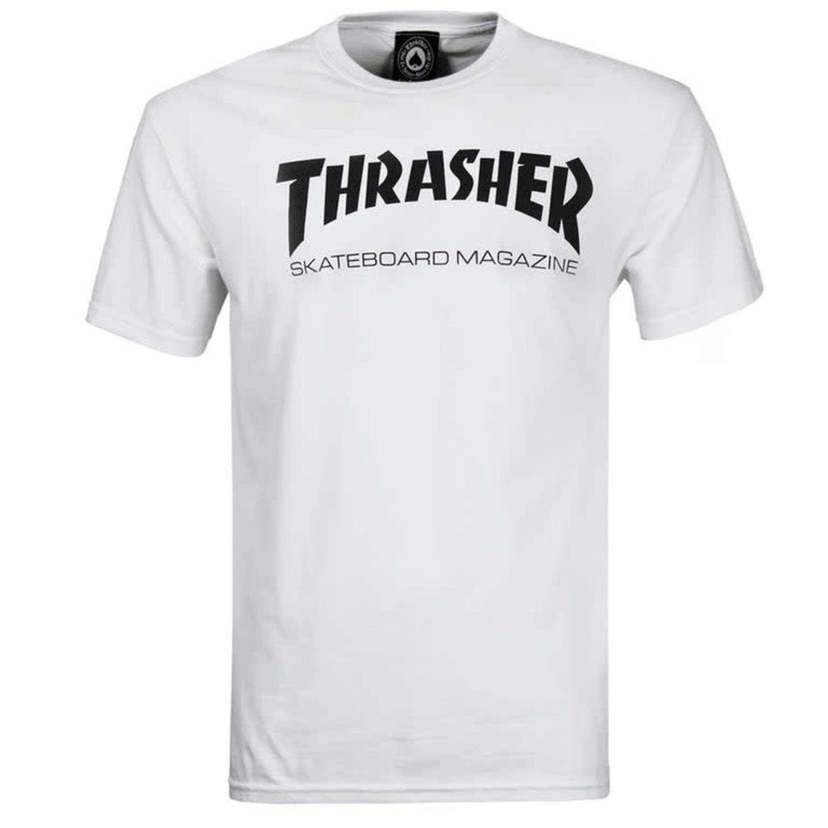 Thrasher THRASHER SKATE MAGASINE - Tshirt BLANC