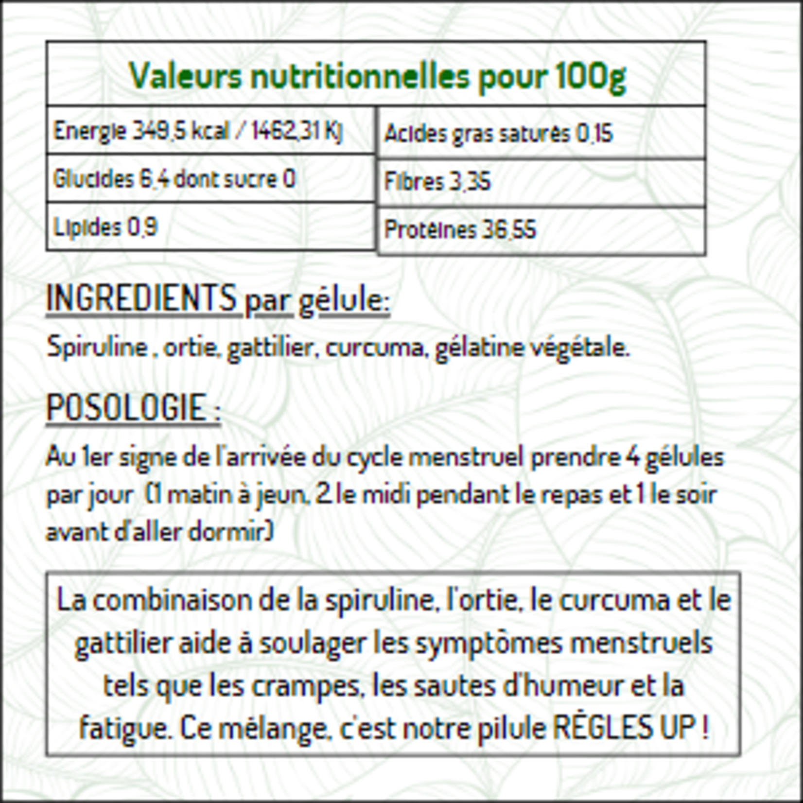 SANS-T REGLE - Complèment alimentaire - SANS-T