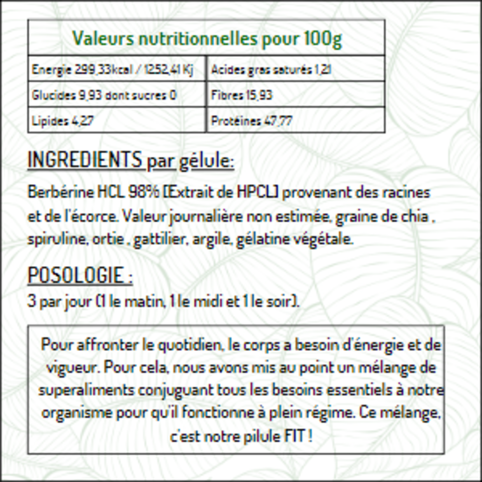 SANS-T FIT - Complèment alimentaire - SANS-T