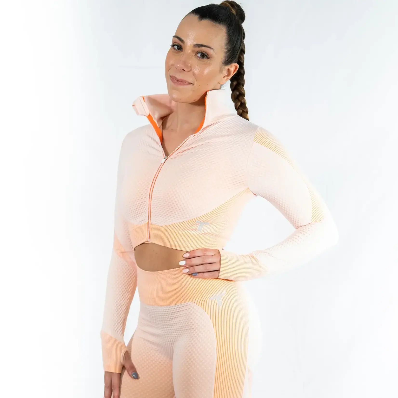 Haut Court à Manches Longues   - Fitness  - TchimoTeam