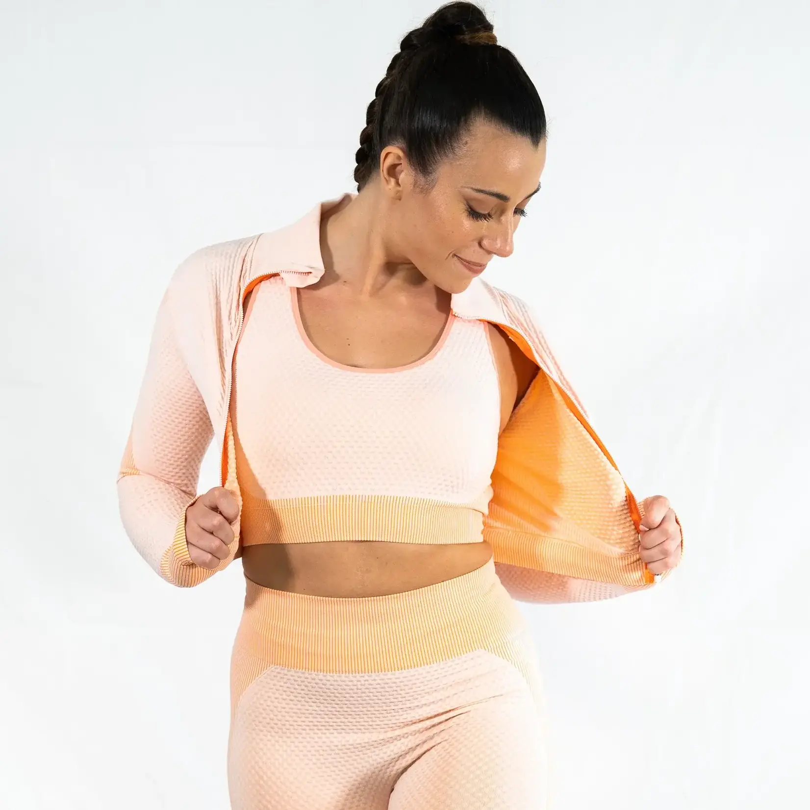 Haut Court à Manches Longues   - Fitness  - TchimoTeam