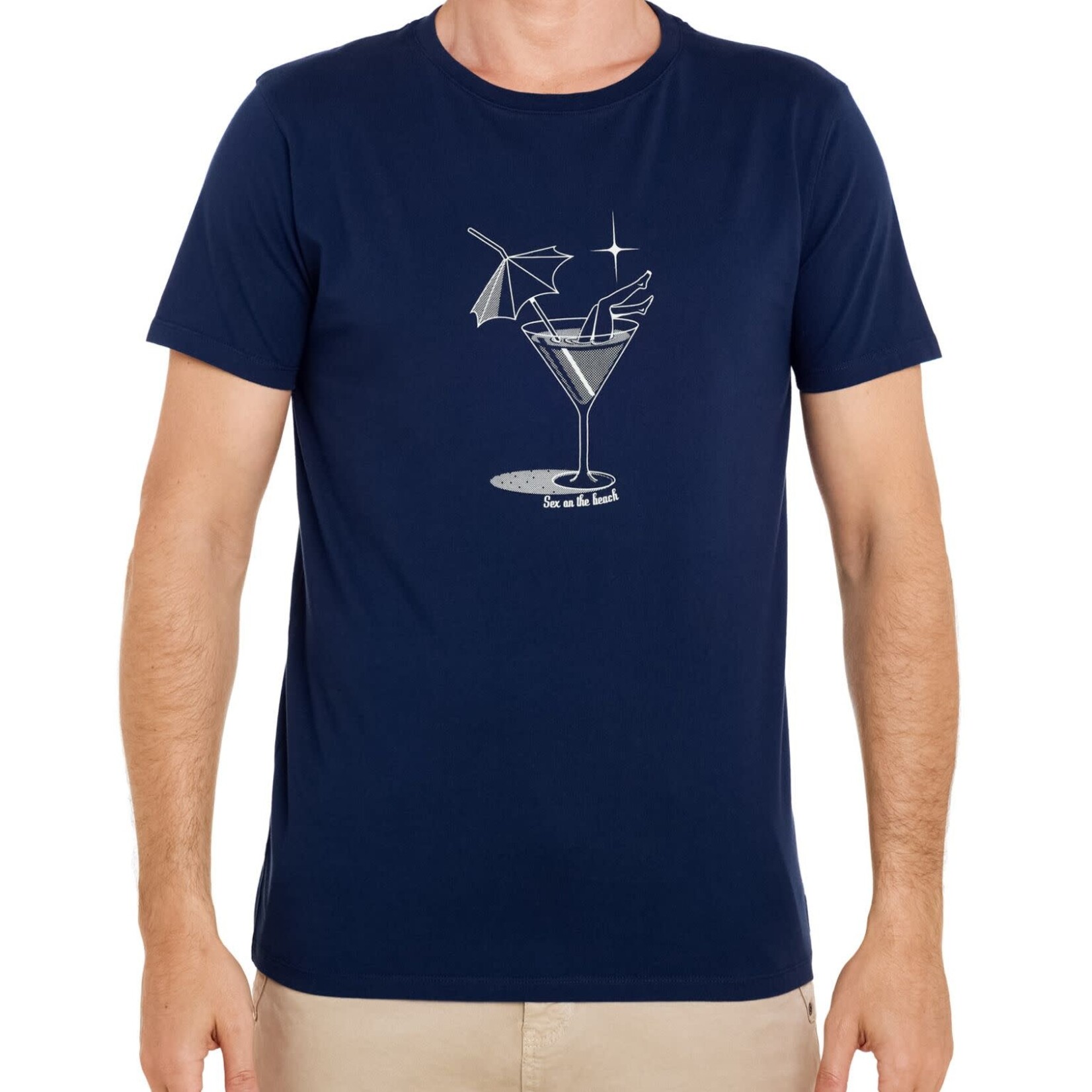 Pullin SEXONBEACH - T-shirt Marine - PULLIN