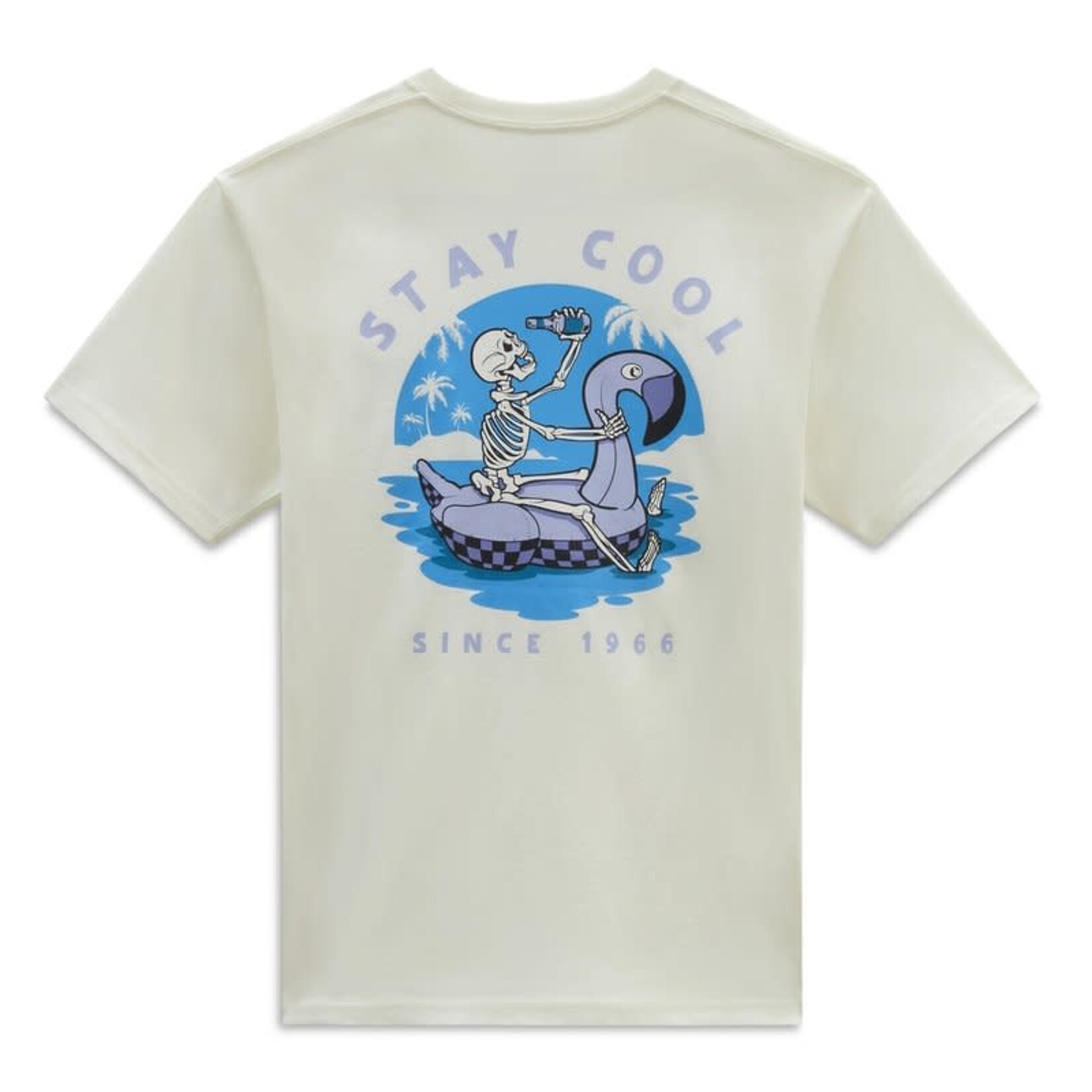 Vans STAY COOL Marshmallow - T-Shirt - VANS