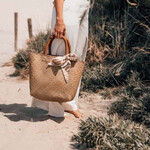 GO TO THE BEACH - Sac avec pochette tissu - Les BLONDINETTE
