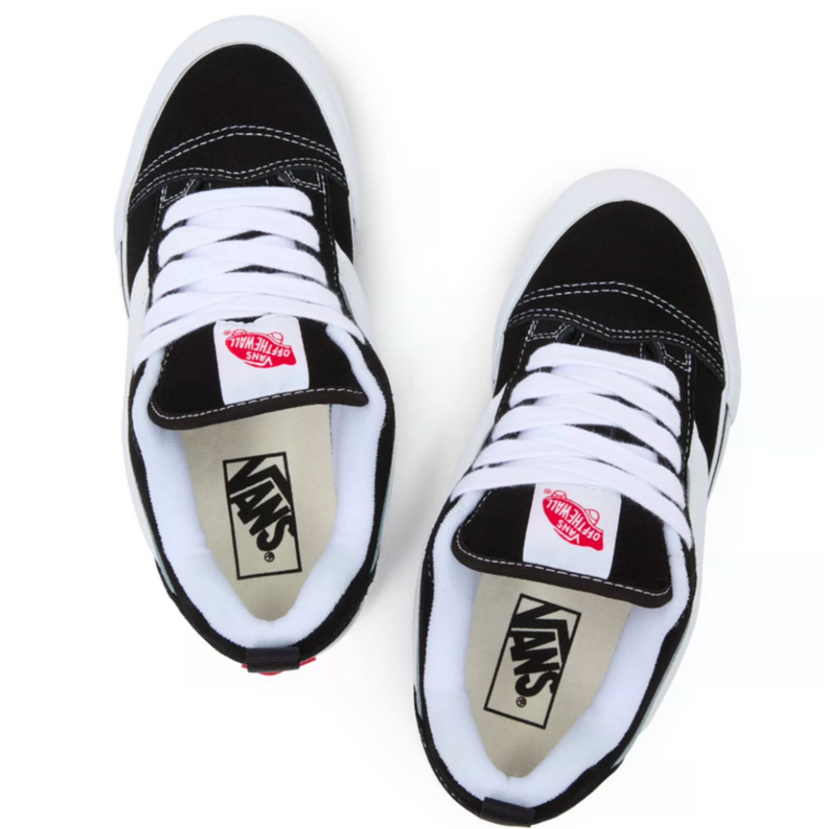 Vans KNU SKOOL - Chaussures - VANS black/white