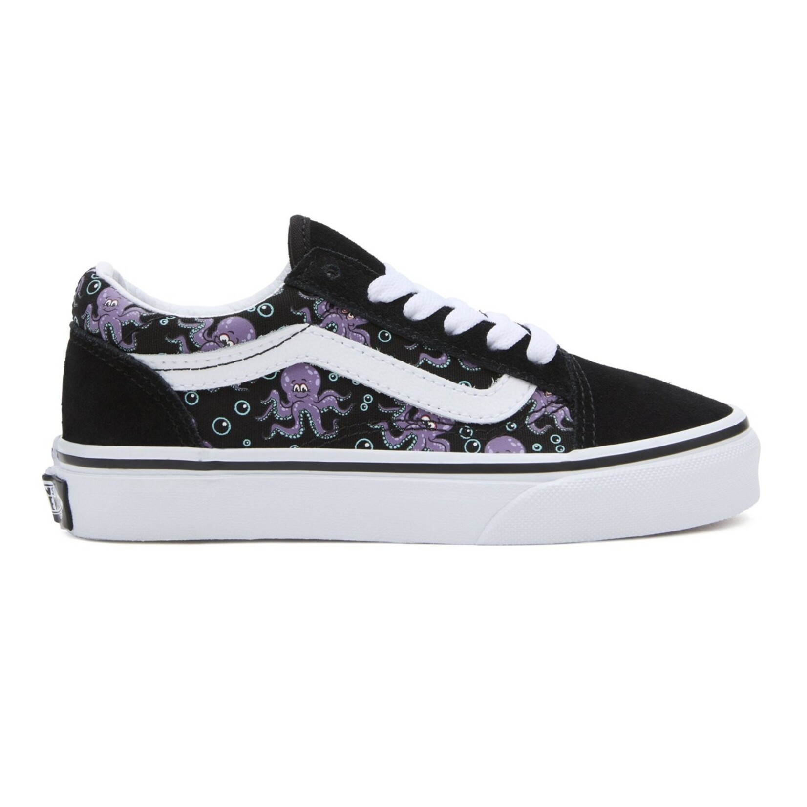 Vans OLD SKOOL GLOW - Chaussures - VANS black/purple