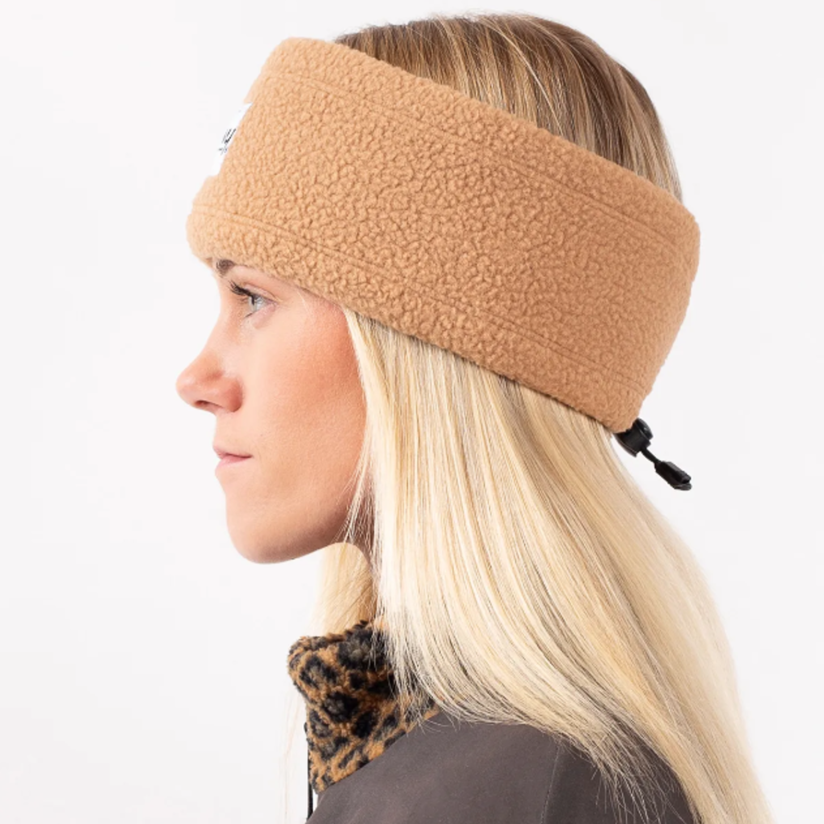 Eivy THROWBACK SHERPA  FADED COFEE - Cache oreilles - EIVY