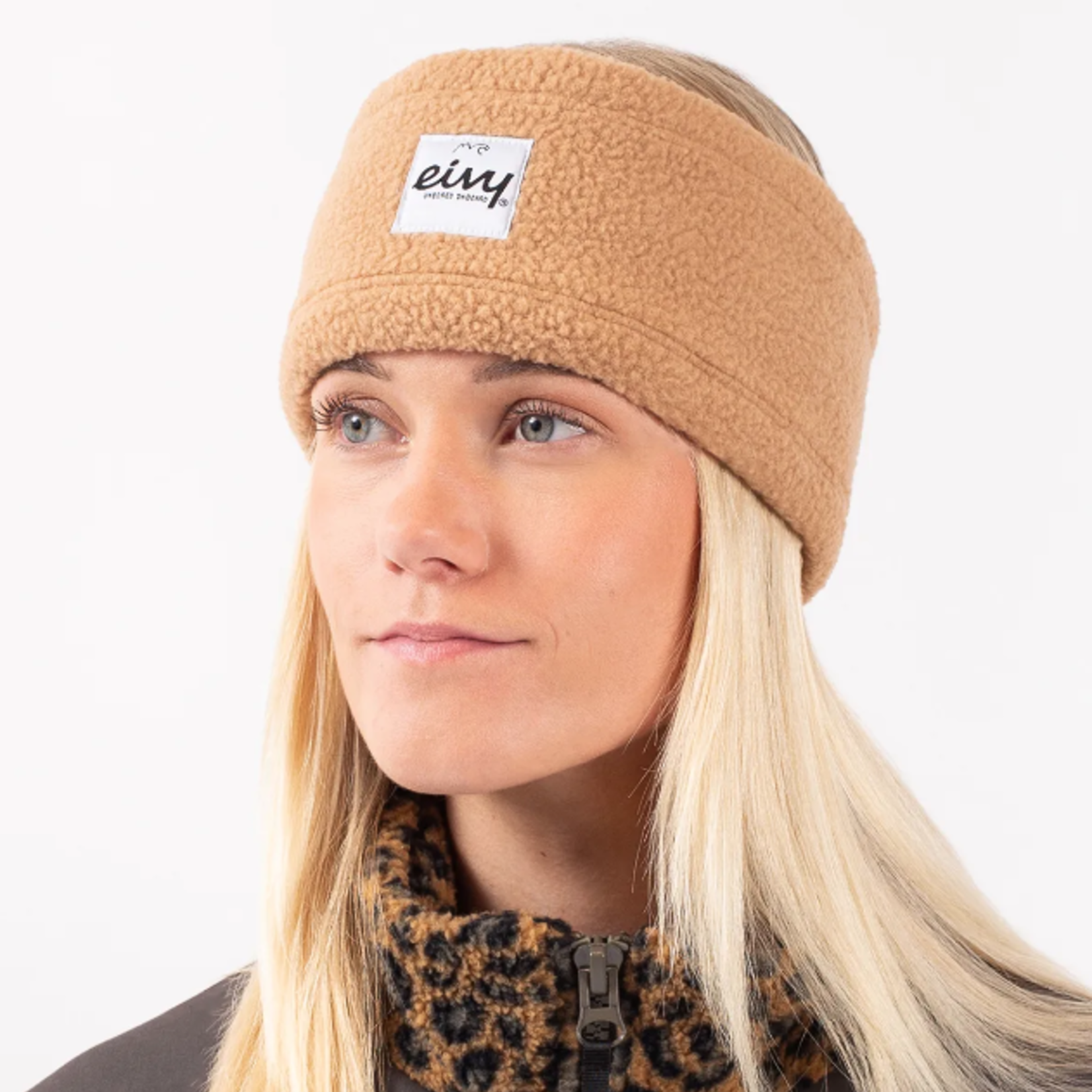 Eivy THROWBACK SHERPA  FADED COFEE - Cache oreilles - EIVY