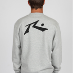 Rusty BASE LINE FLEECE  CREW - Sweat - RUSTY