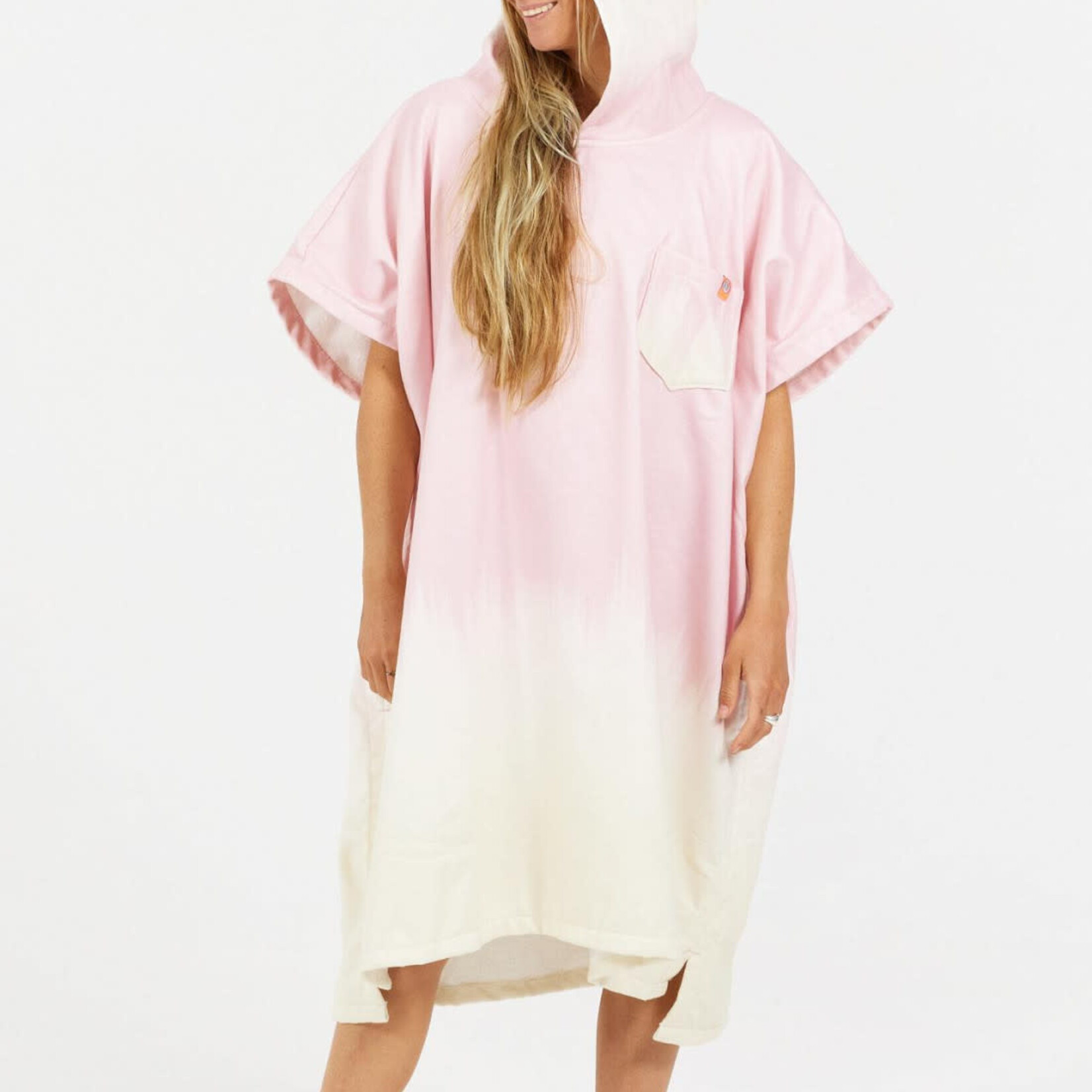 After GRADIENT DUSTY ROSE - Poncho - AFTER