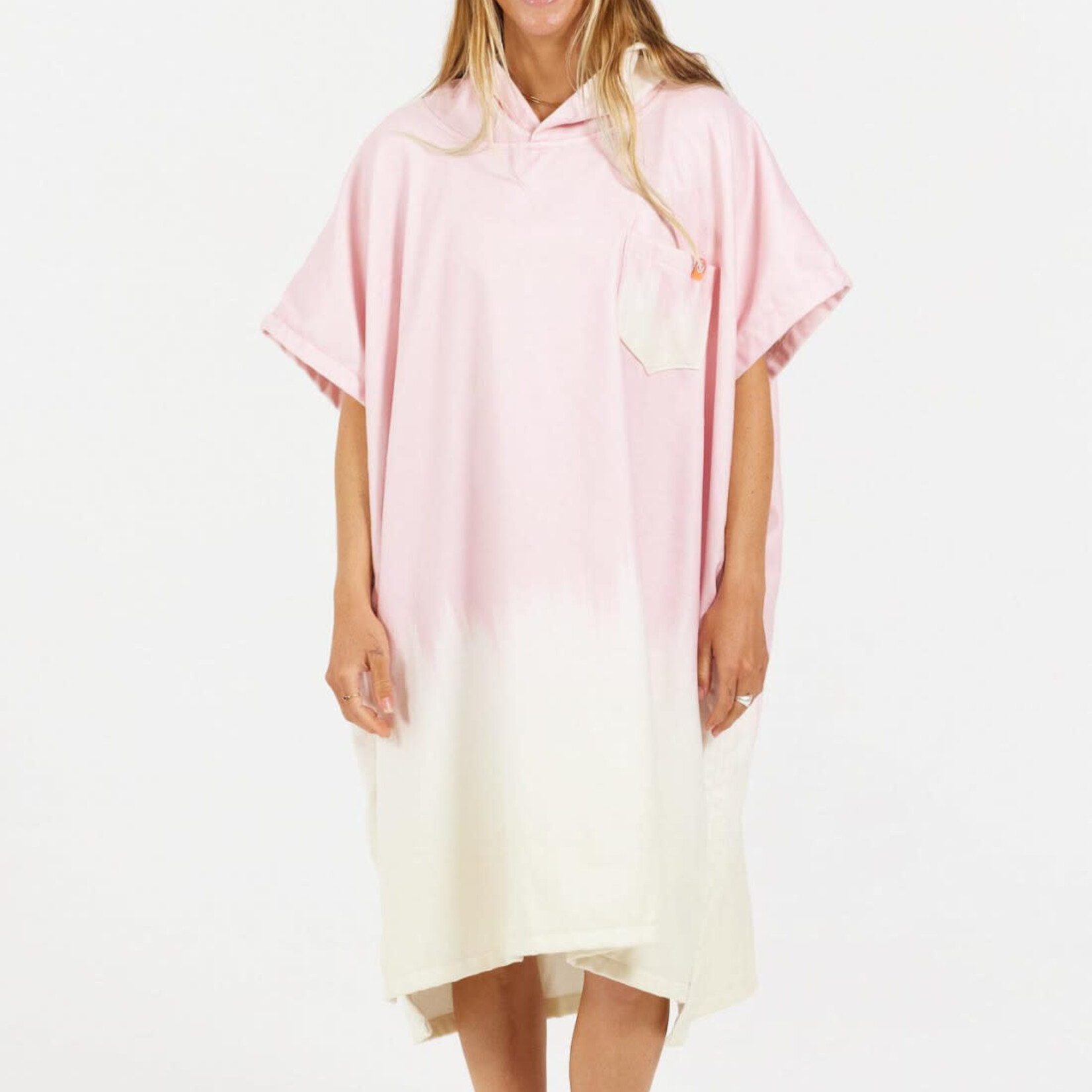 After GRADIENT DUSTY ROSE - Poncho - AFTER