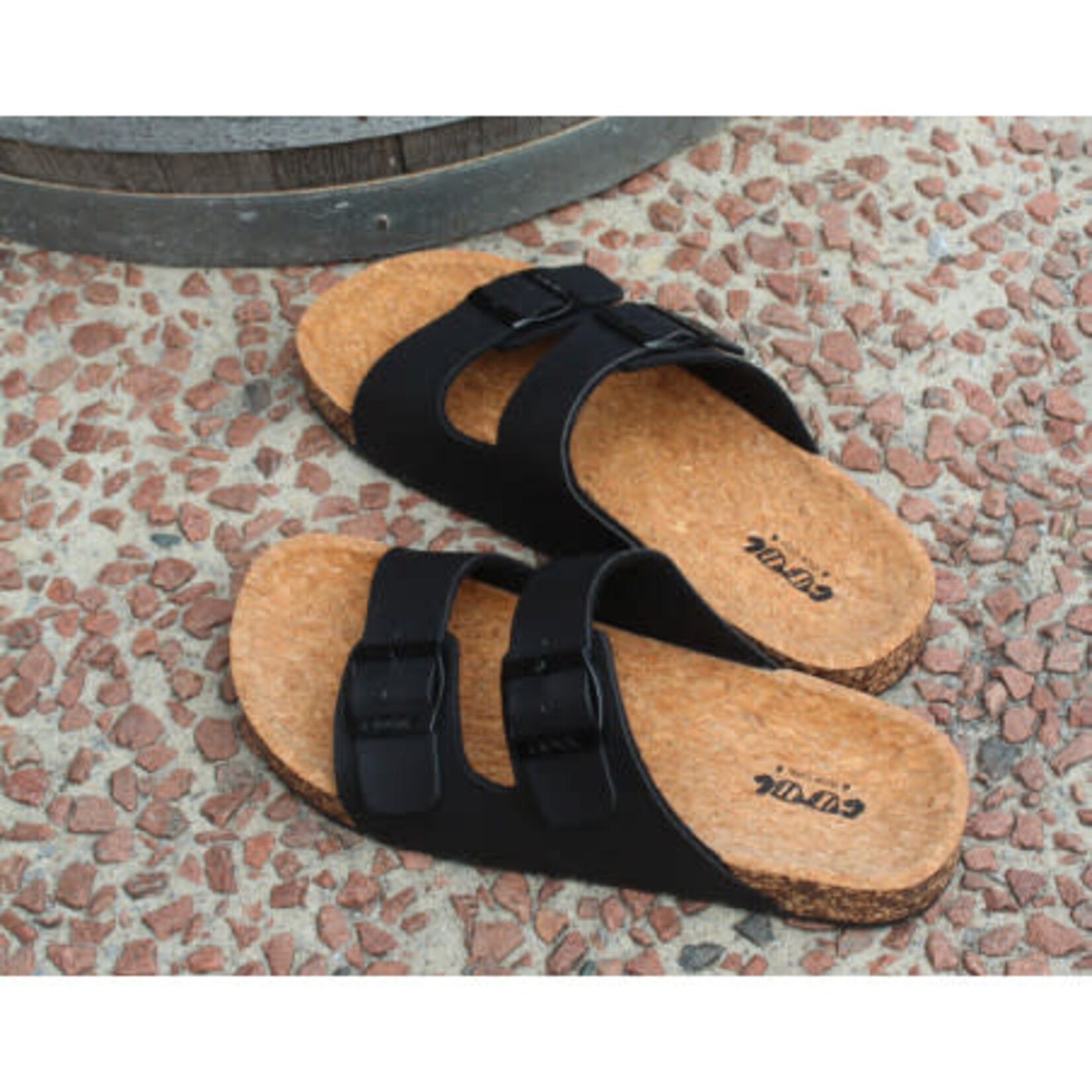 BUBBLE CORK BLACK - Tong - SHOE CORP