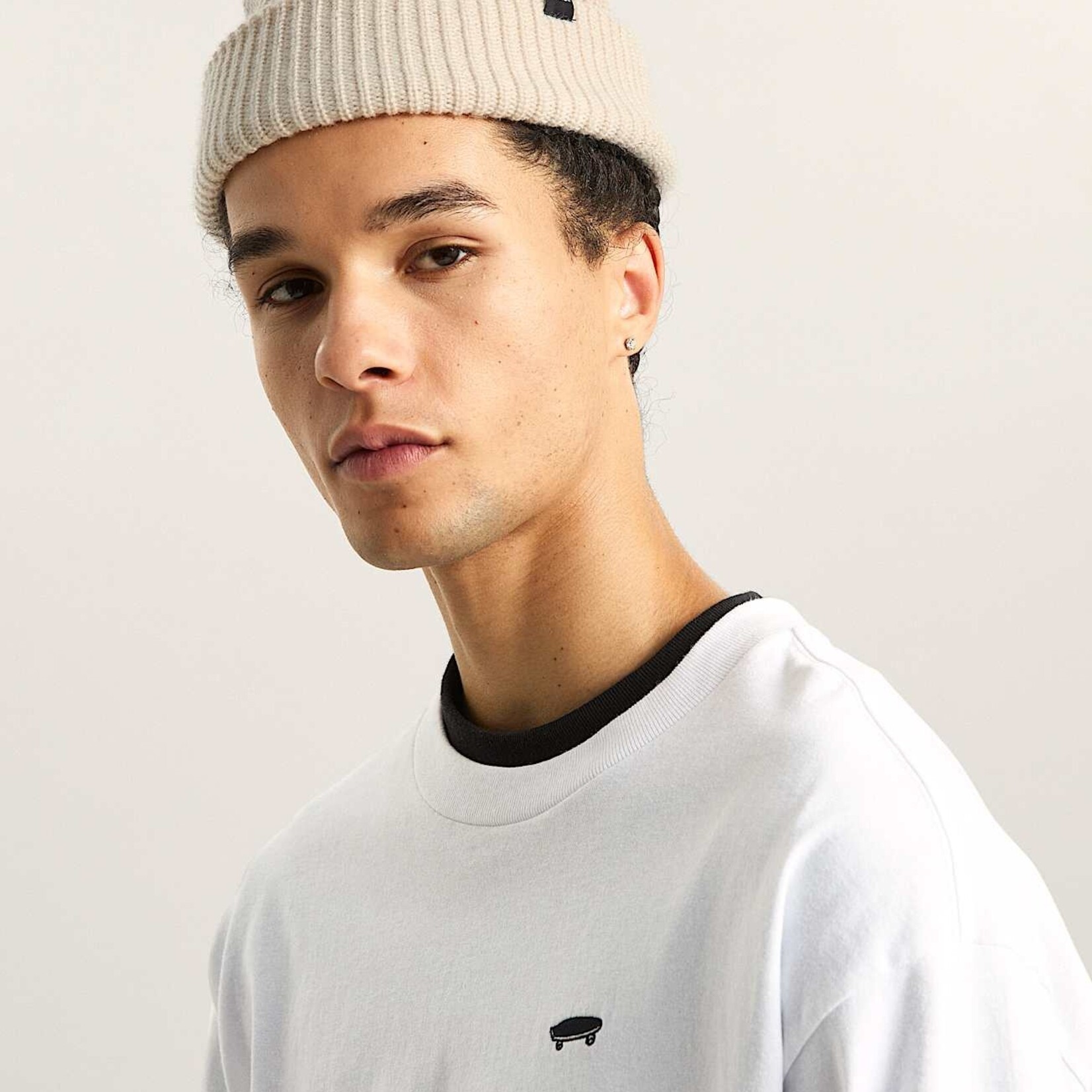 Vans CORE BASIC CUFF - Bonnet - VANS  Oatmeal