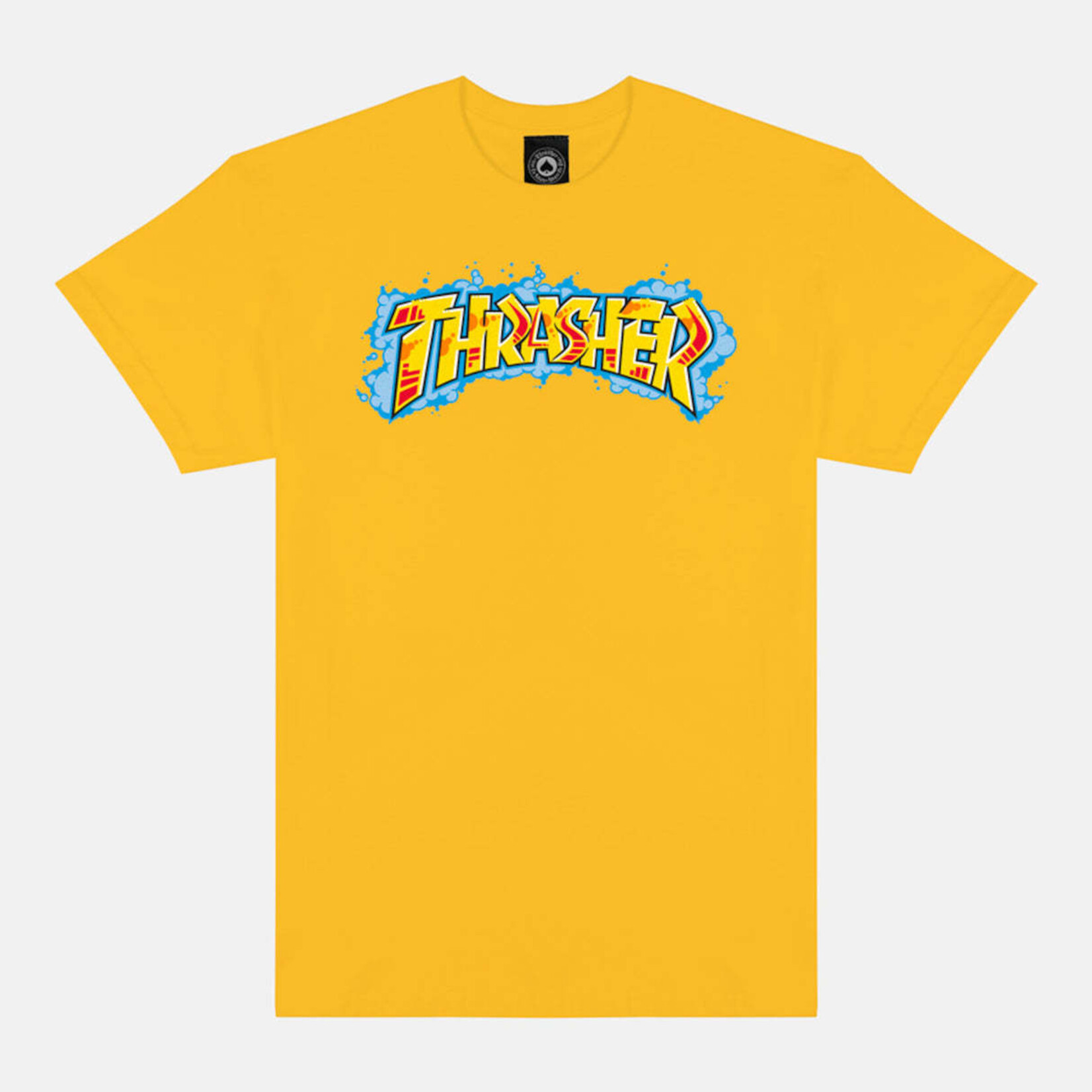 Thrasher THRASHER T-SHIRT GRAFF GOLD