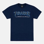 Thrasher THRASHER T-SHIRT SLASH NAVY