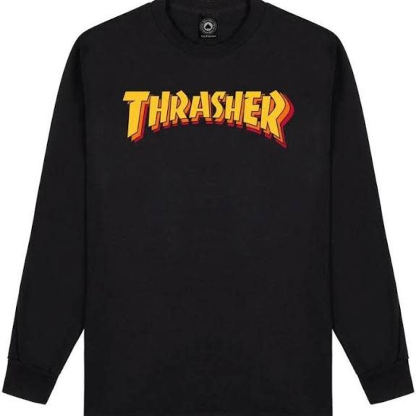 Thrasher THRASHER T-SHIRT STACKED BLACK