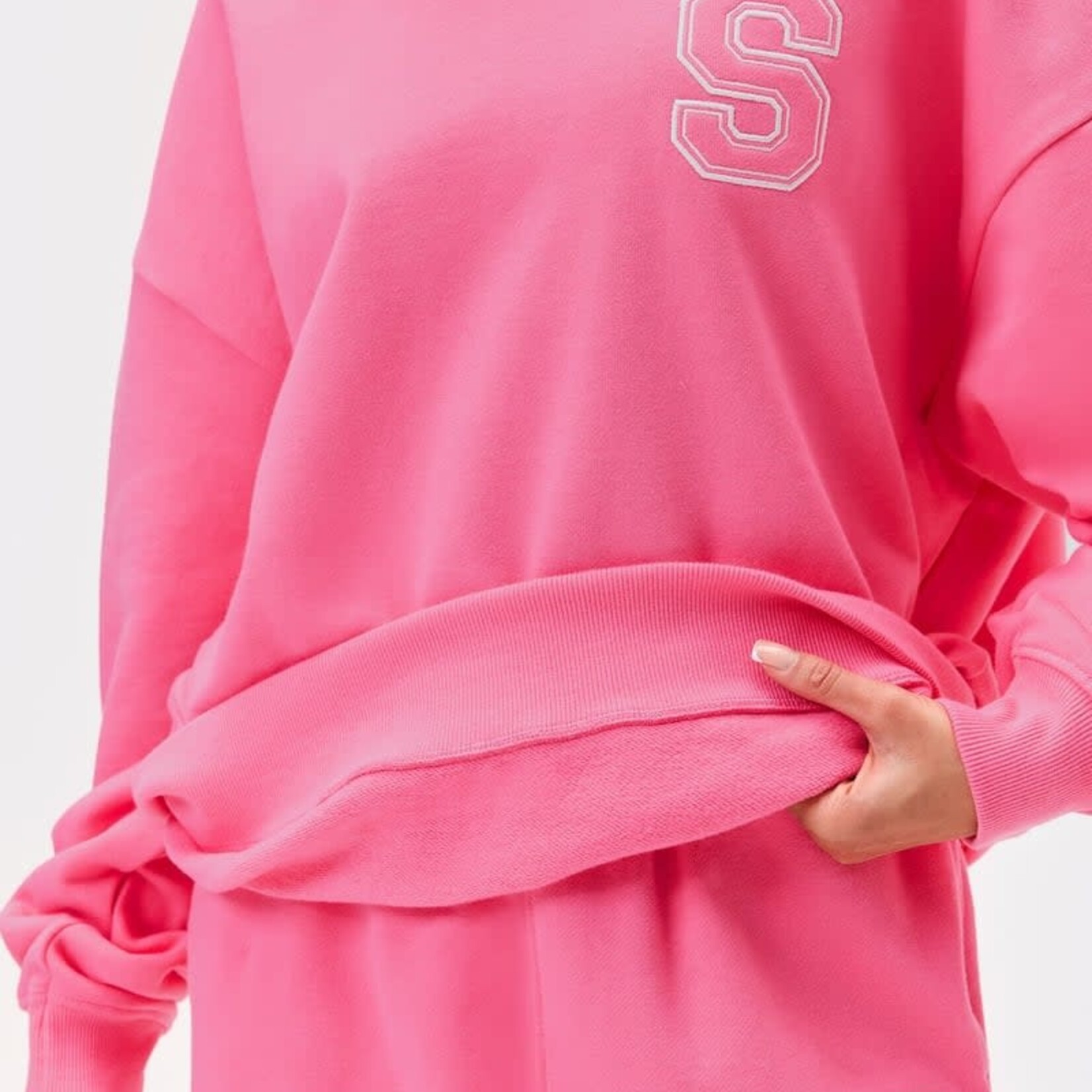 Stronger Essential Sweatshirt Coupe oversize - STRONGER