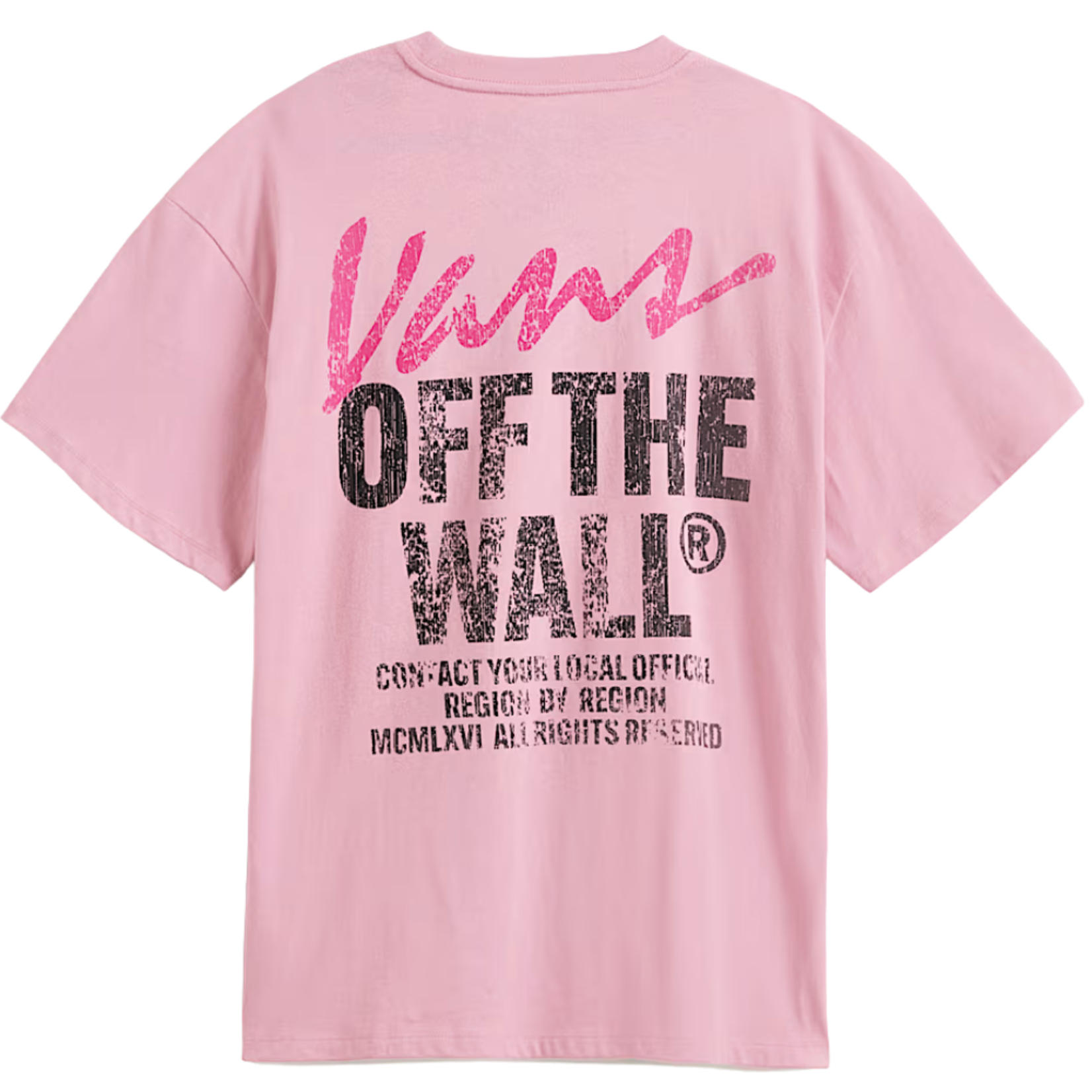 Vans Lady Wall Outsized - Tshirt - VANS