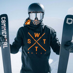 Watts ORBITAL - NOIR/ FLUO ORANGE  - Veste snow - WATTS