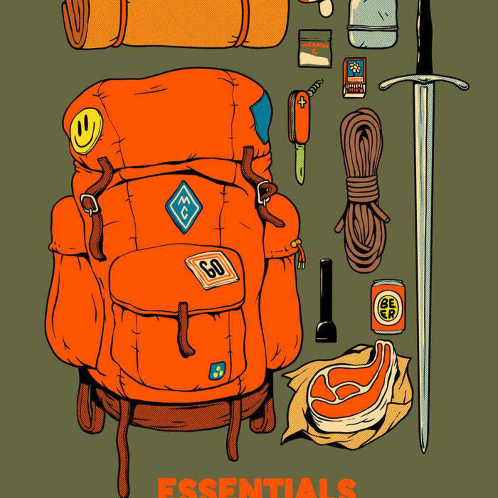 The Dudes Essentials Classic - T-Shirt - THE DUDES