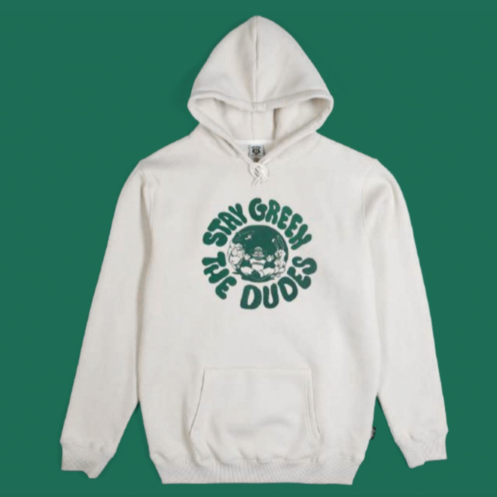 The Dudes Stay Green Hoody - Sweat - THE DUDES