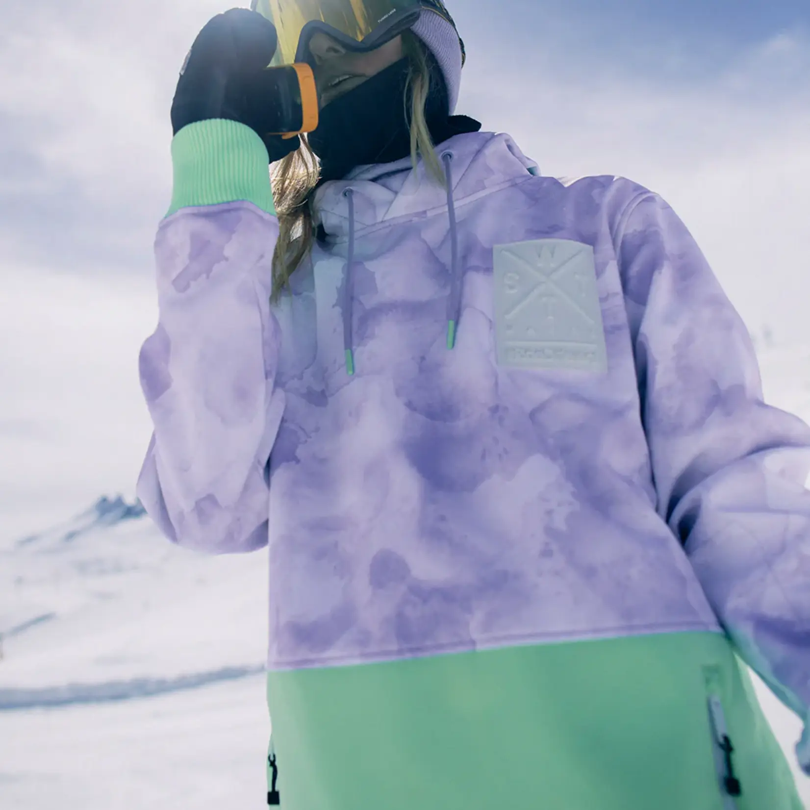 Watts X-MOTION -  WATERCOLOR COSMIC SKY- Veste snow -WATTS