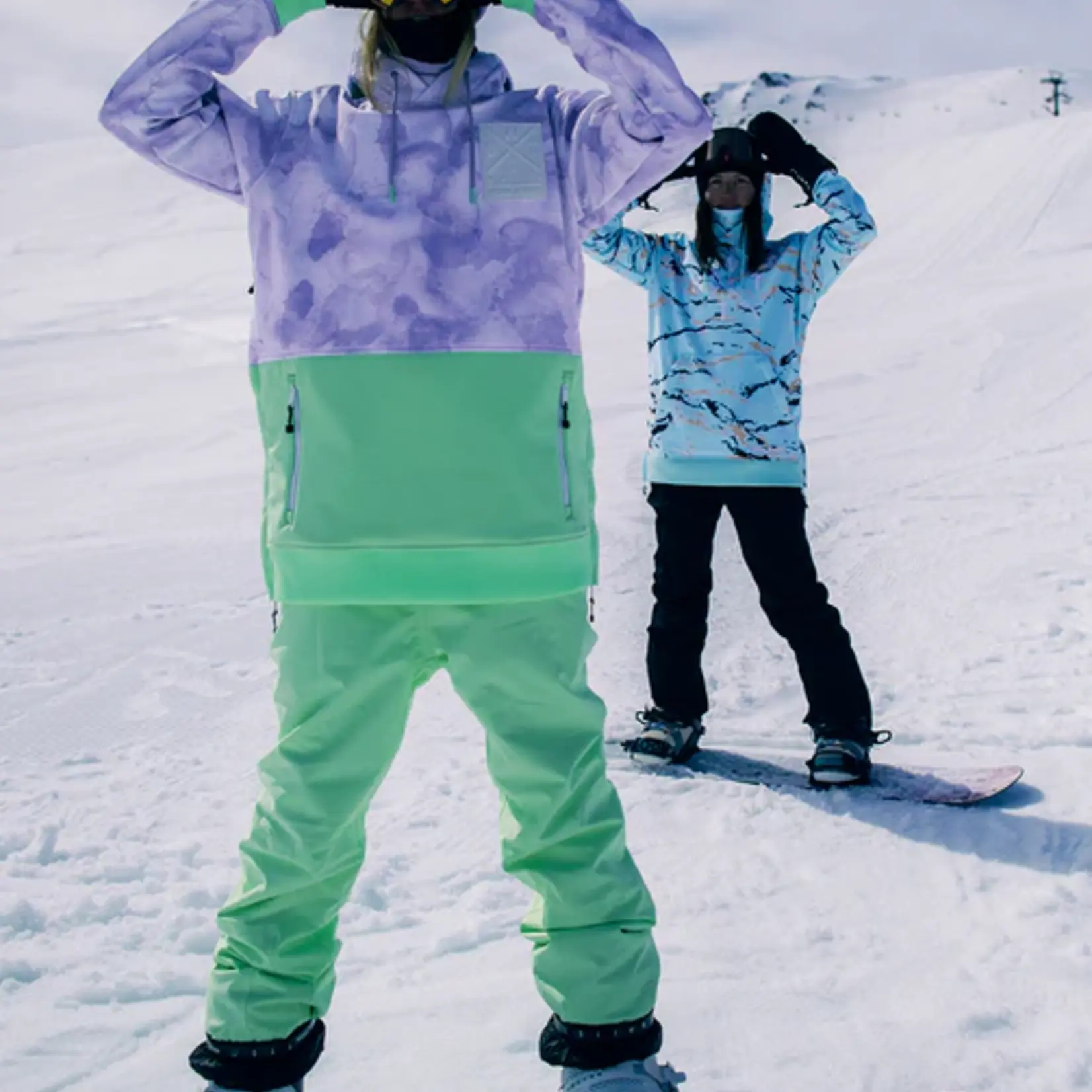 Watts X-MOTION -  WATERCOLOR COSMIC SKY- Veste snow -WATTS