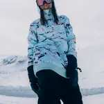 Watts ORBITAL - MINIMAL CAMO BLUE  - Veste snow - WATTS