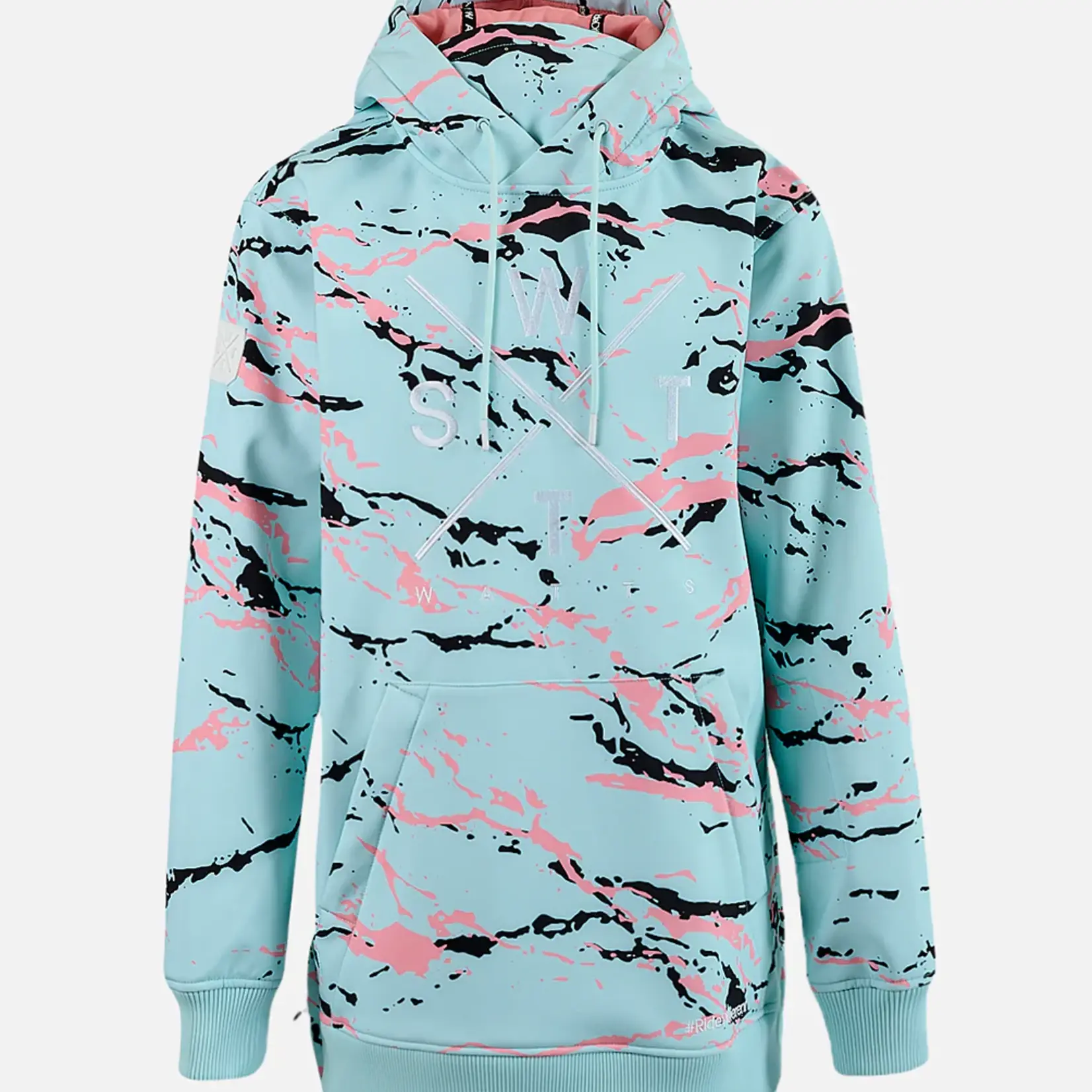 Watts ORBITAL - MINIMAL CAMO BLUE  - Veste snow - WATTS