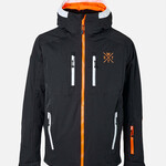 Watts X-BLOW - BLACK/ORANGE/WHITE - Veste snow - WATTS