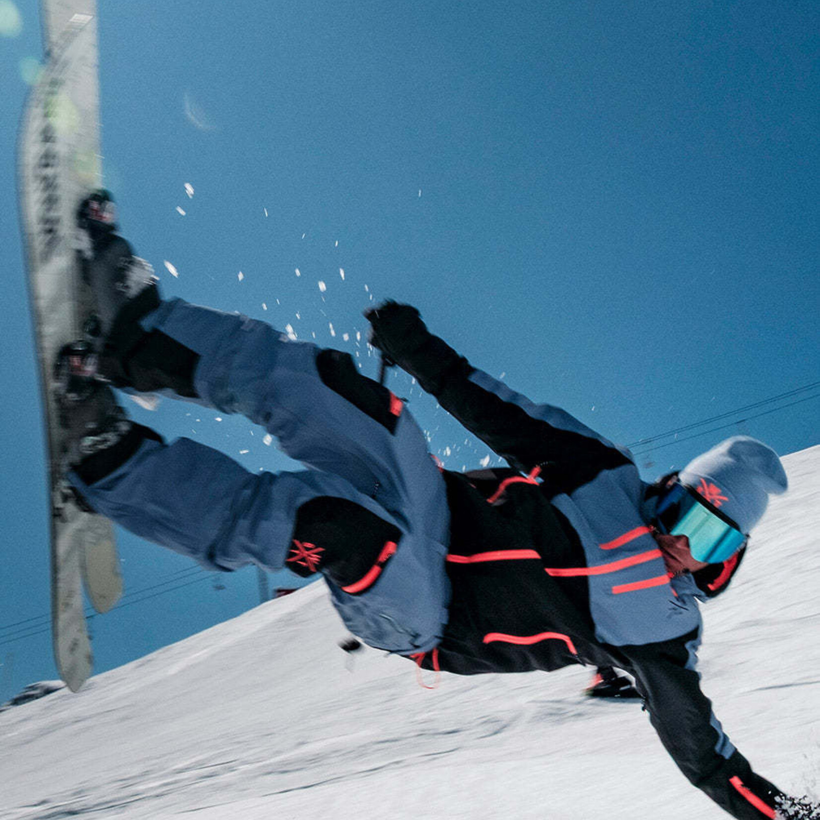 Watts X-BLOW - BLUE INFINITY - Veste snow - WATTS