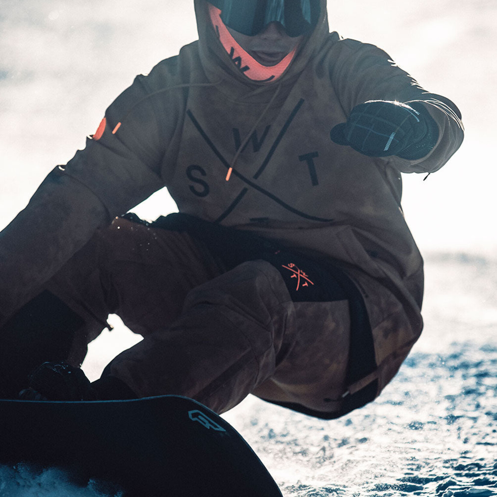 Watts ORBITAL - ACID WASH BROWN - Veste snow - WATTS