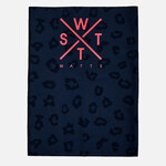 Watts FOX LEOPARD DARK IRON - Tour de cou - WATTS