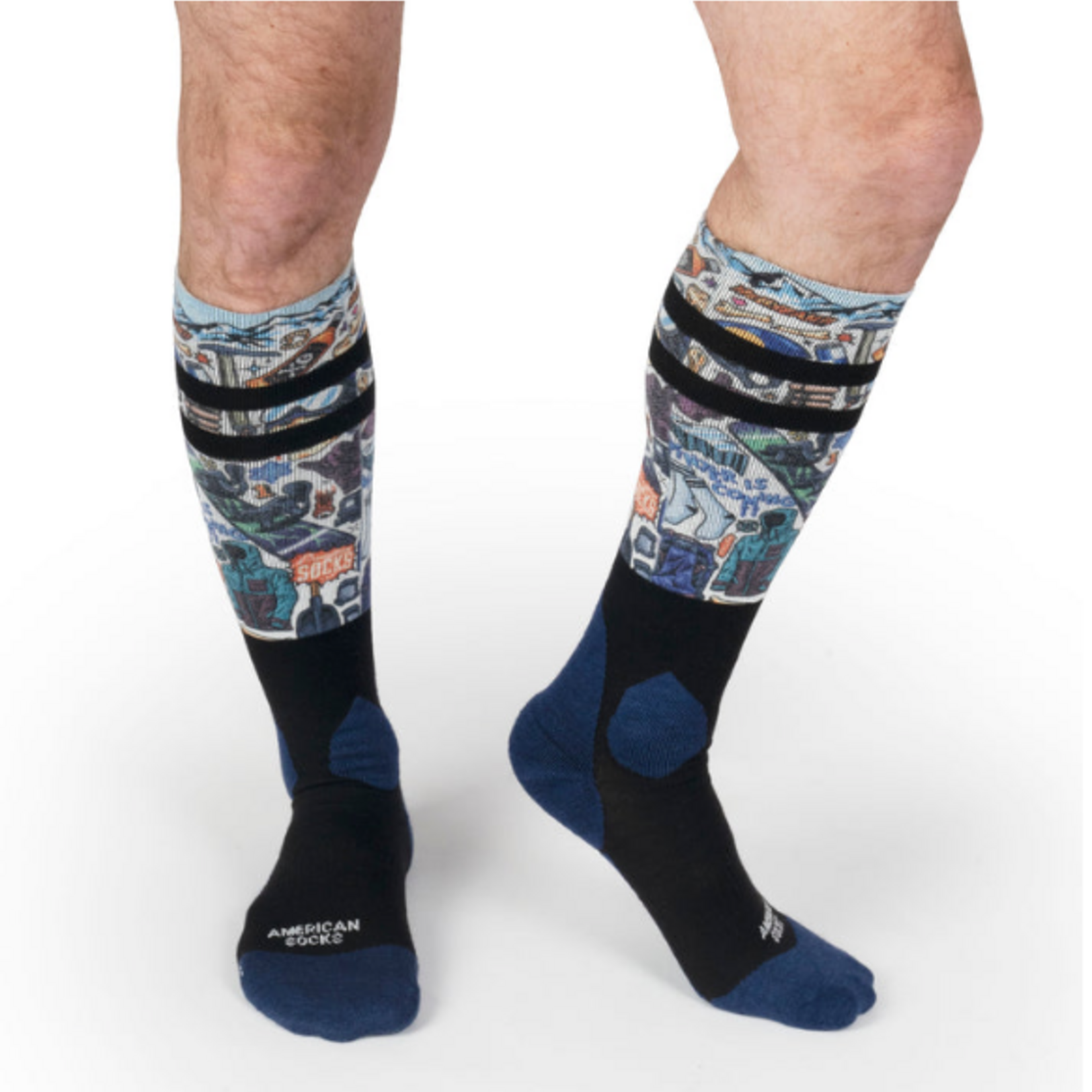 American SOCKS SNOW RIPPER - Chaussettes de Snow - AMERICAN SOCKS