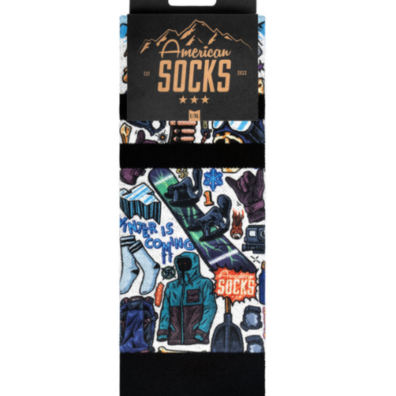 American SOCKS SNOW RIPPER - Chaussettes de Snow - AMERICAN SOCKS