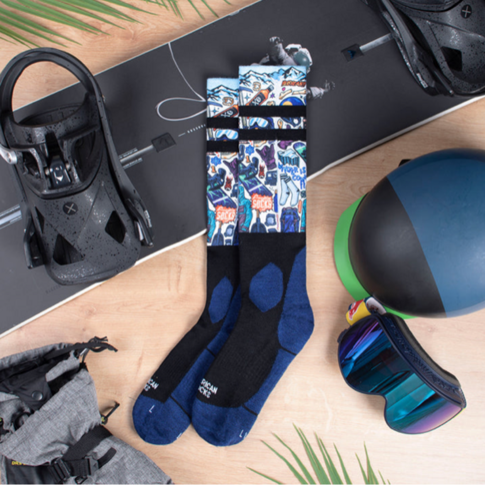 American SOCKS SNOW RIPPER - Chaussettes de Snow - AMERICAN SOCKS