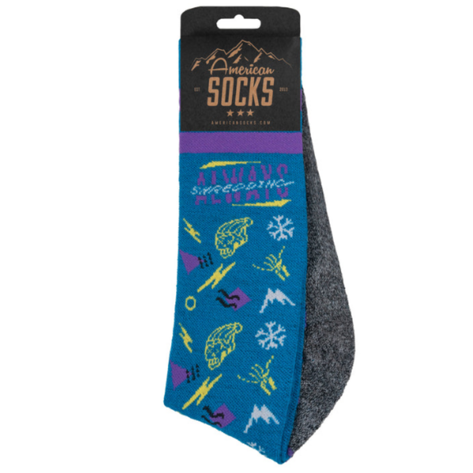 American SOCKS ALWAYS SHREDDING - Chaussettes de Snow - AMERICAN SOCKS